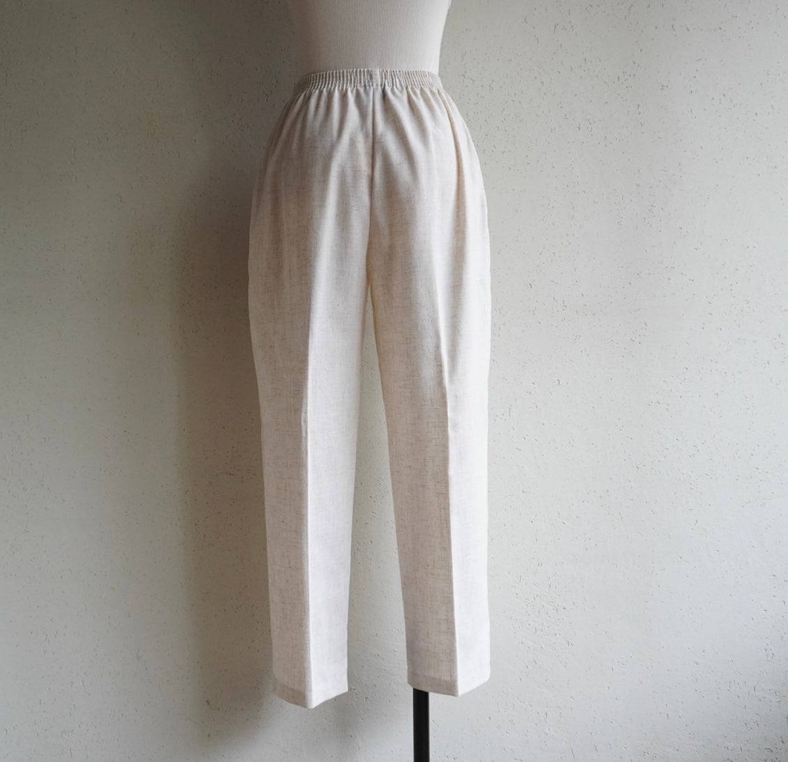 90s Ivory Pants Made in USA