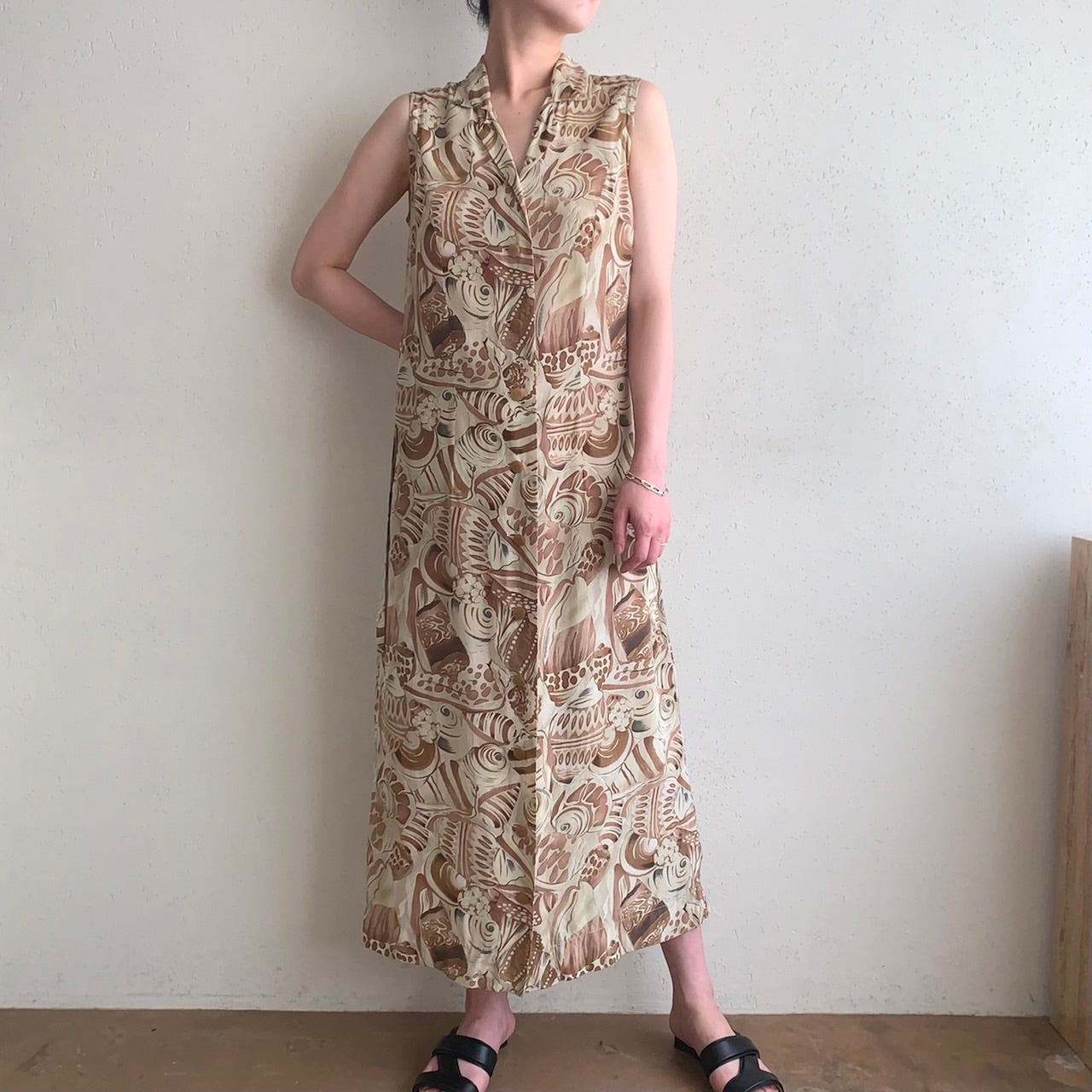 90s Printed Dress