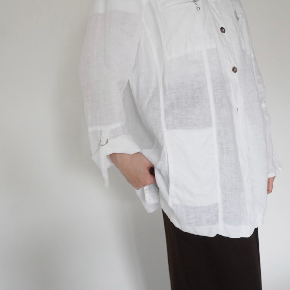 90s EURO Linen Light Jacket
