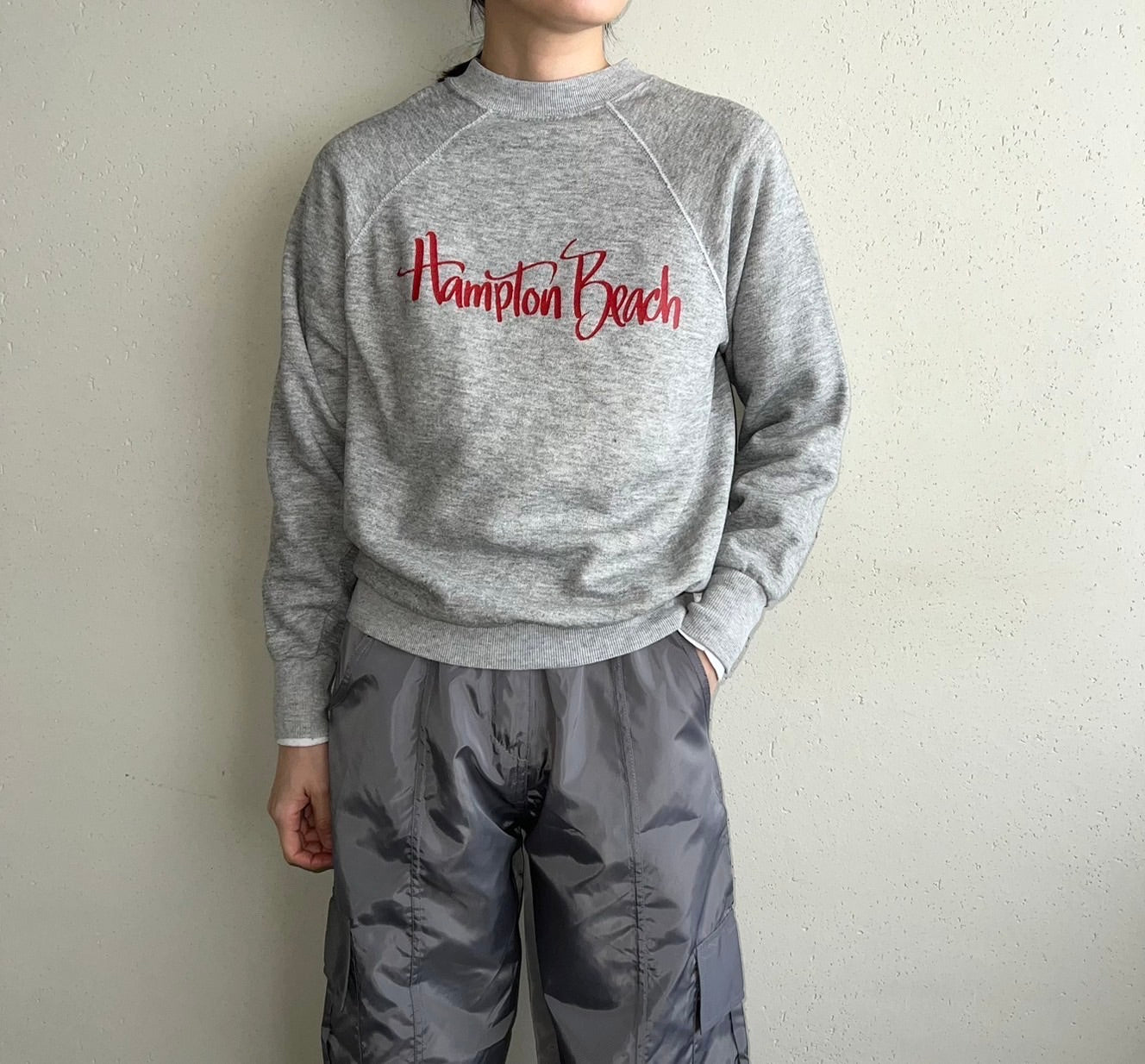 80s Printed Sweater Made in USA