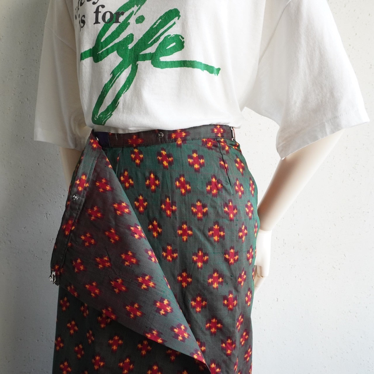 70s Wrap Skirt