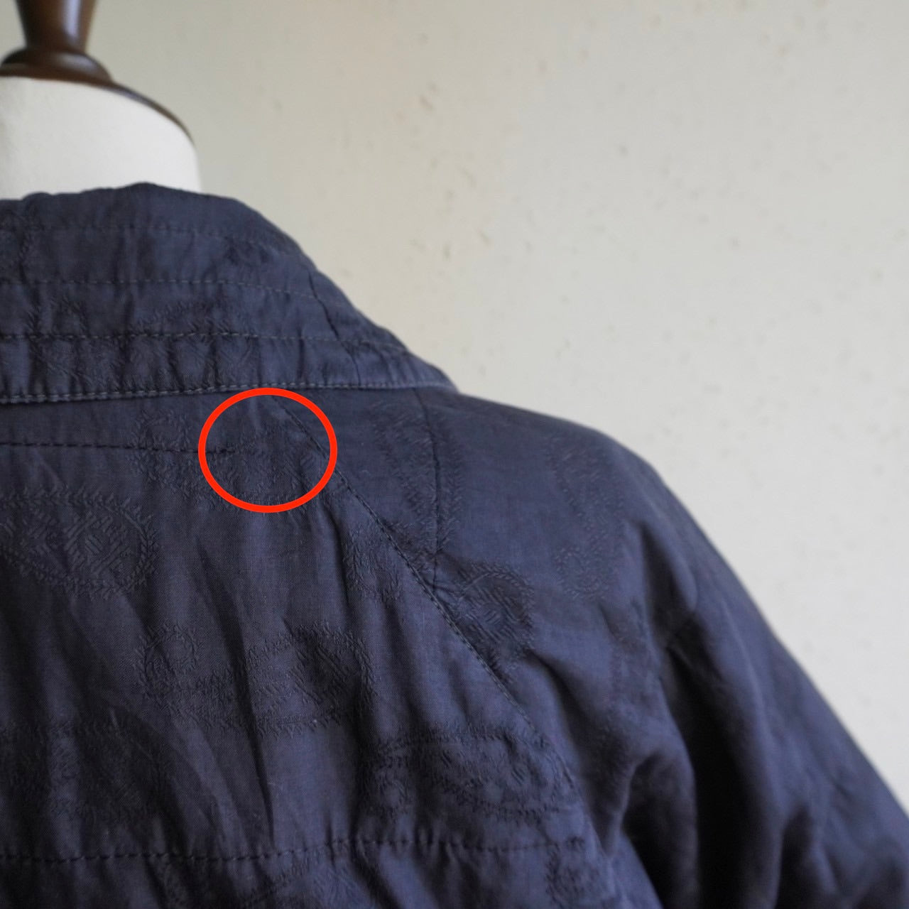 90s Black Paisley Jacket