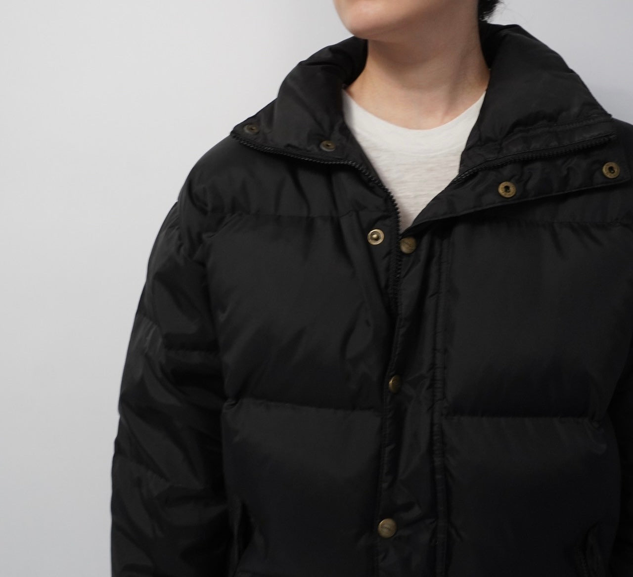 90s Black Down Jacket