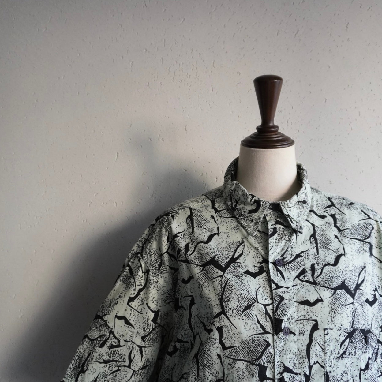 90s EURO Printed Cotton Shirt