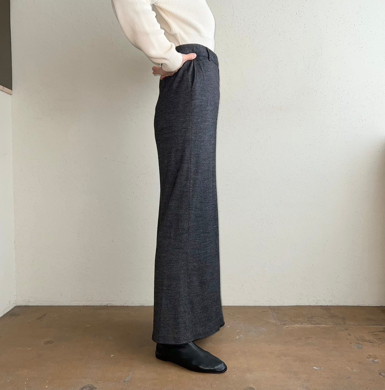 90s Wool Maxi Skirt Made in USA