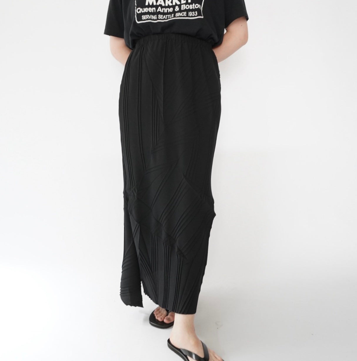 Pleated Skirt Made in USA