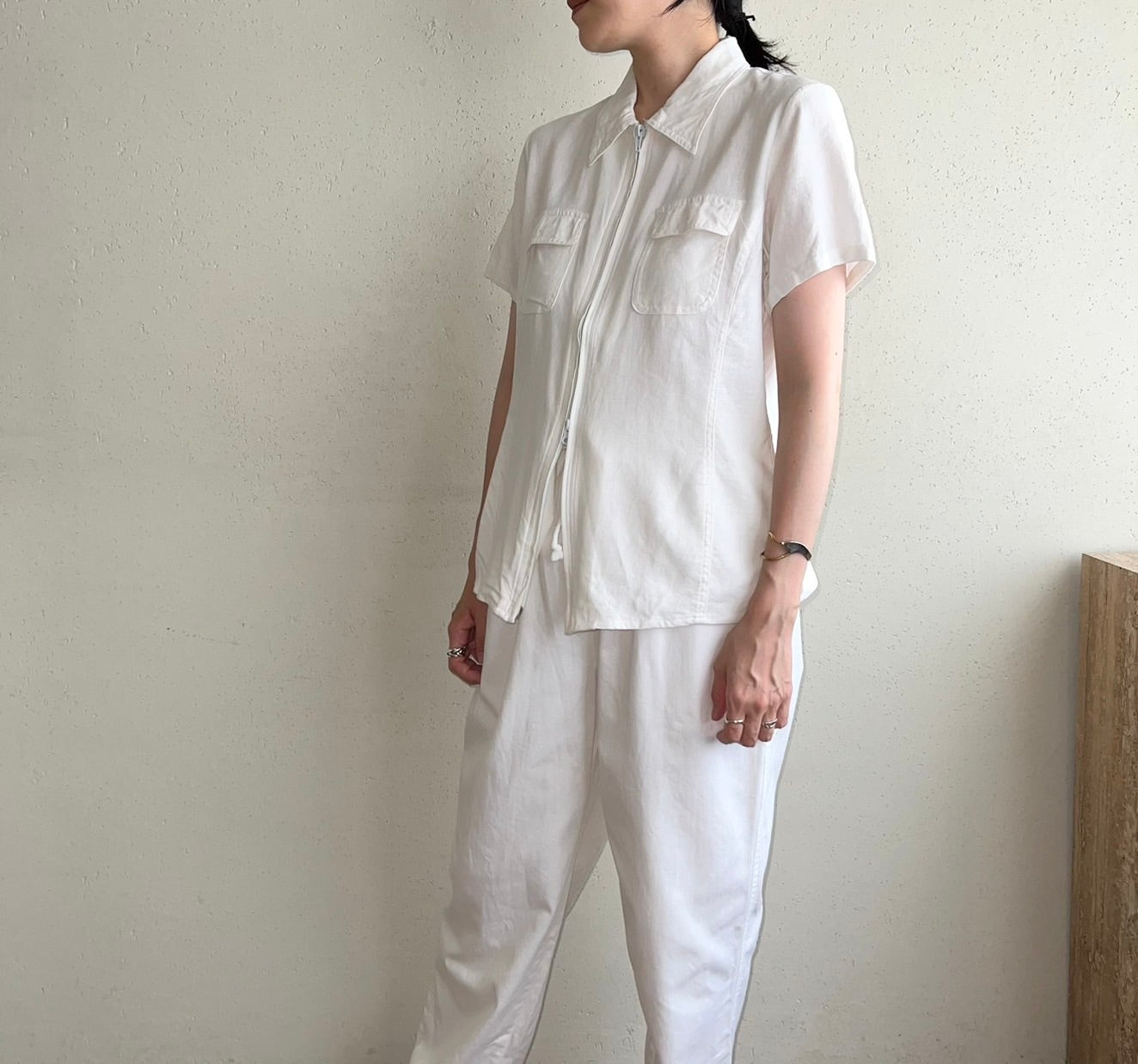90s EURO Zipped Shirt