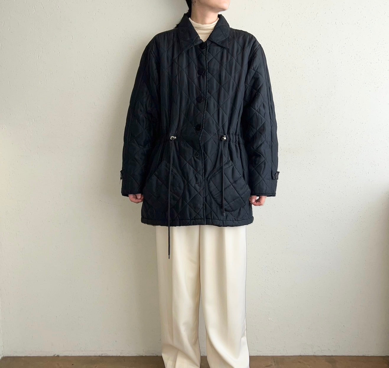 90s Silk Quilted Jacket