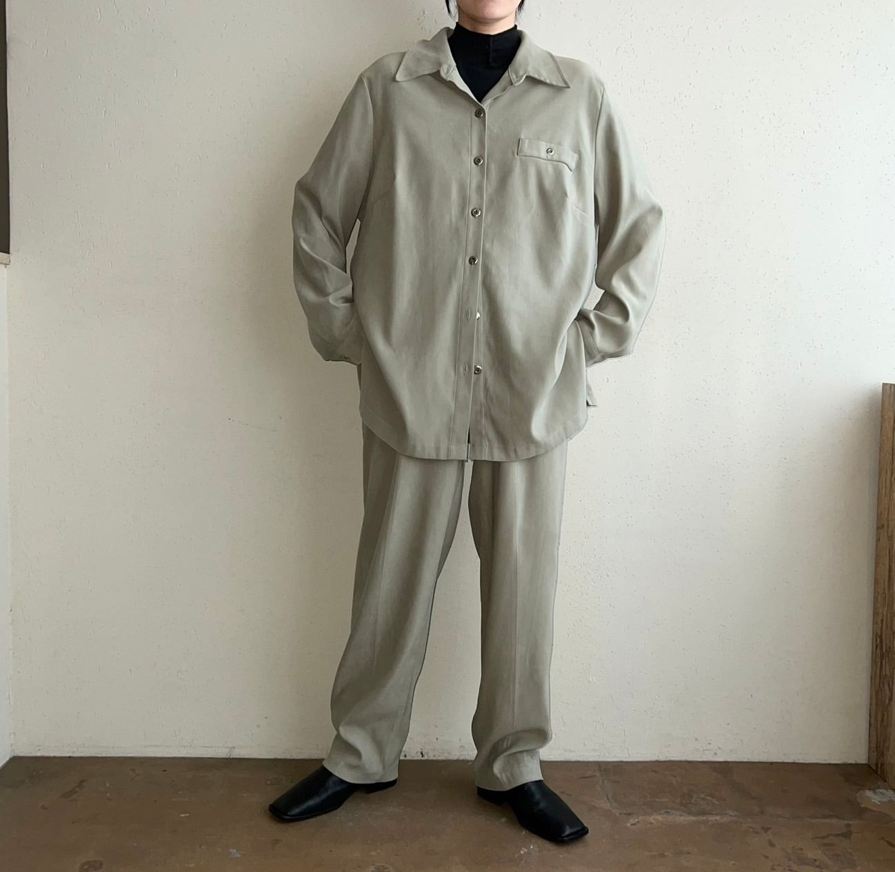 90s Light Green Two-Piece