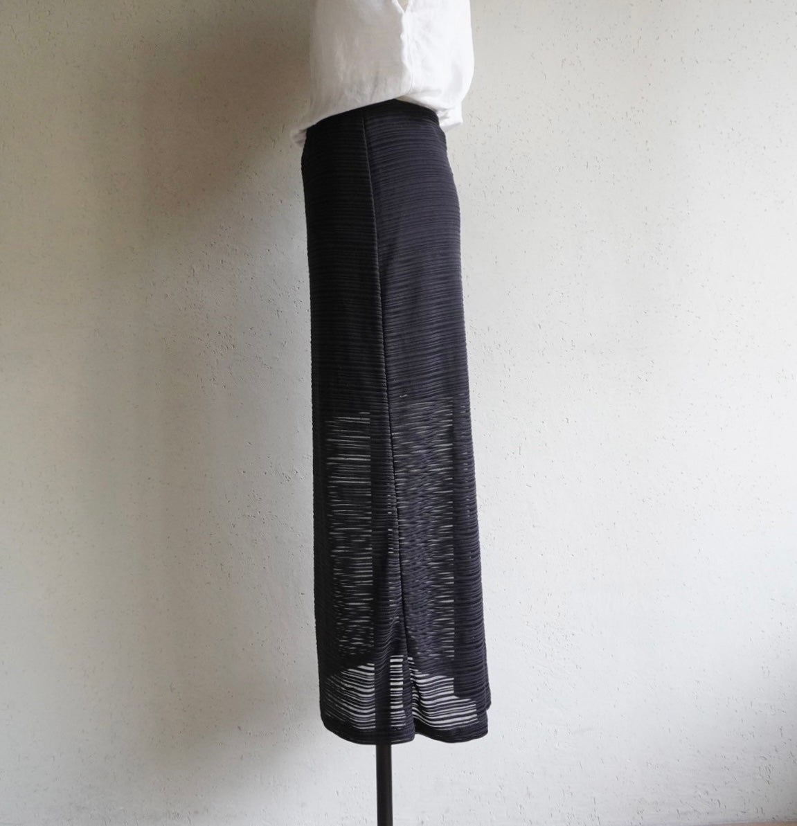 80s Sheer Skirt Made in USA