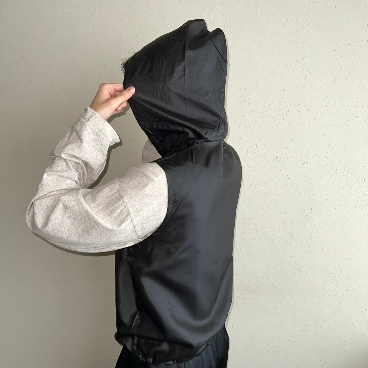 90s Hooded Vest Dead Stock