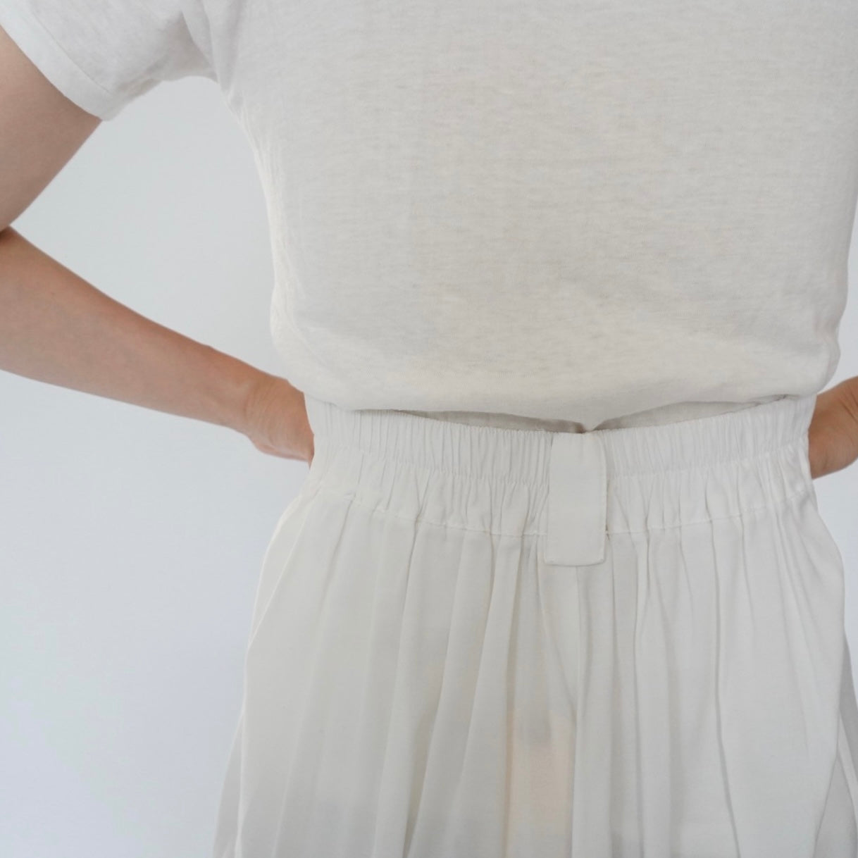 90s Design Wide Pants Made in France