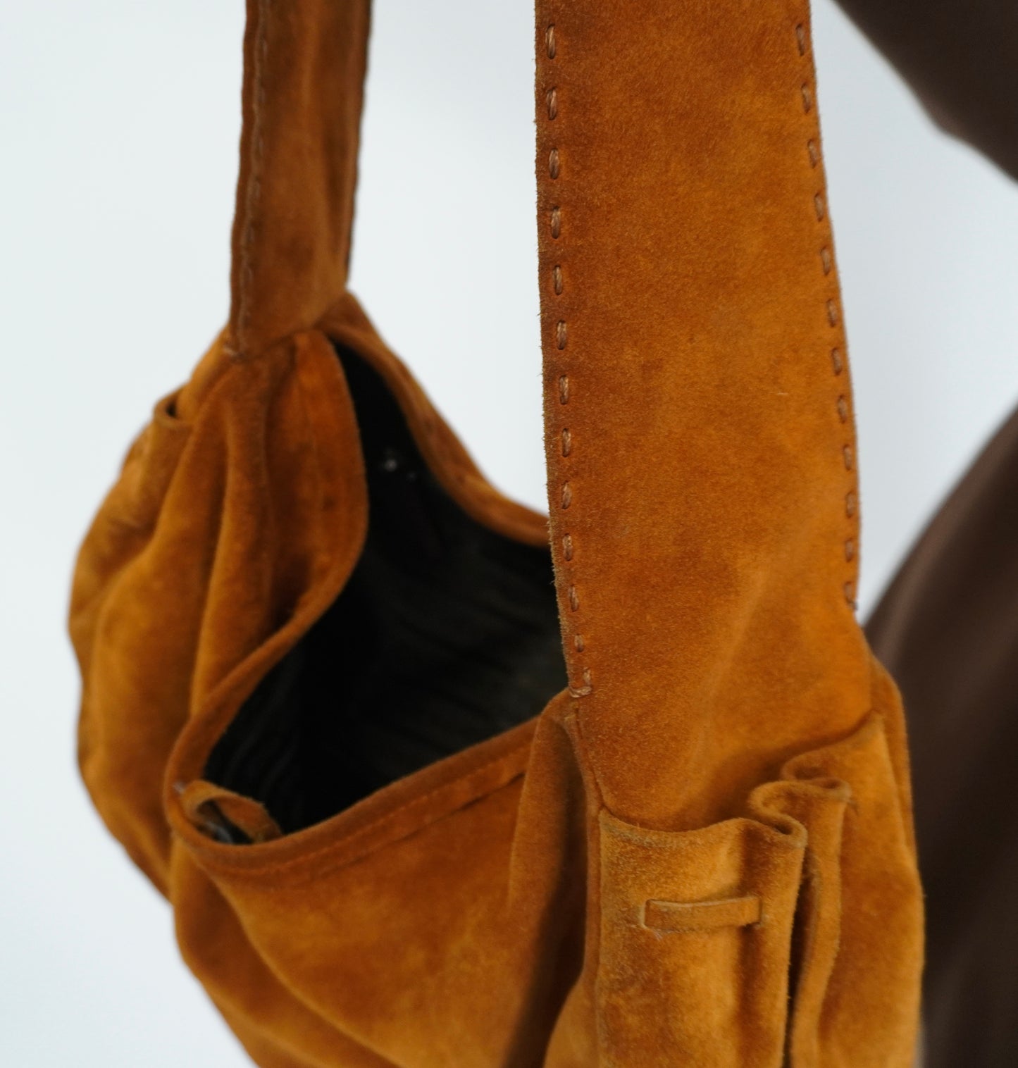 "PRADA" Suede Bag