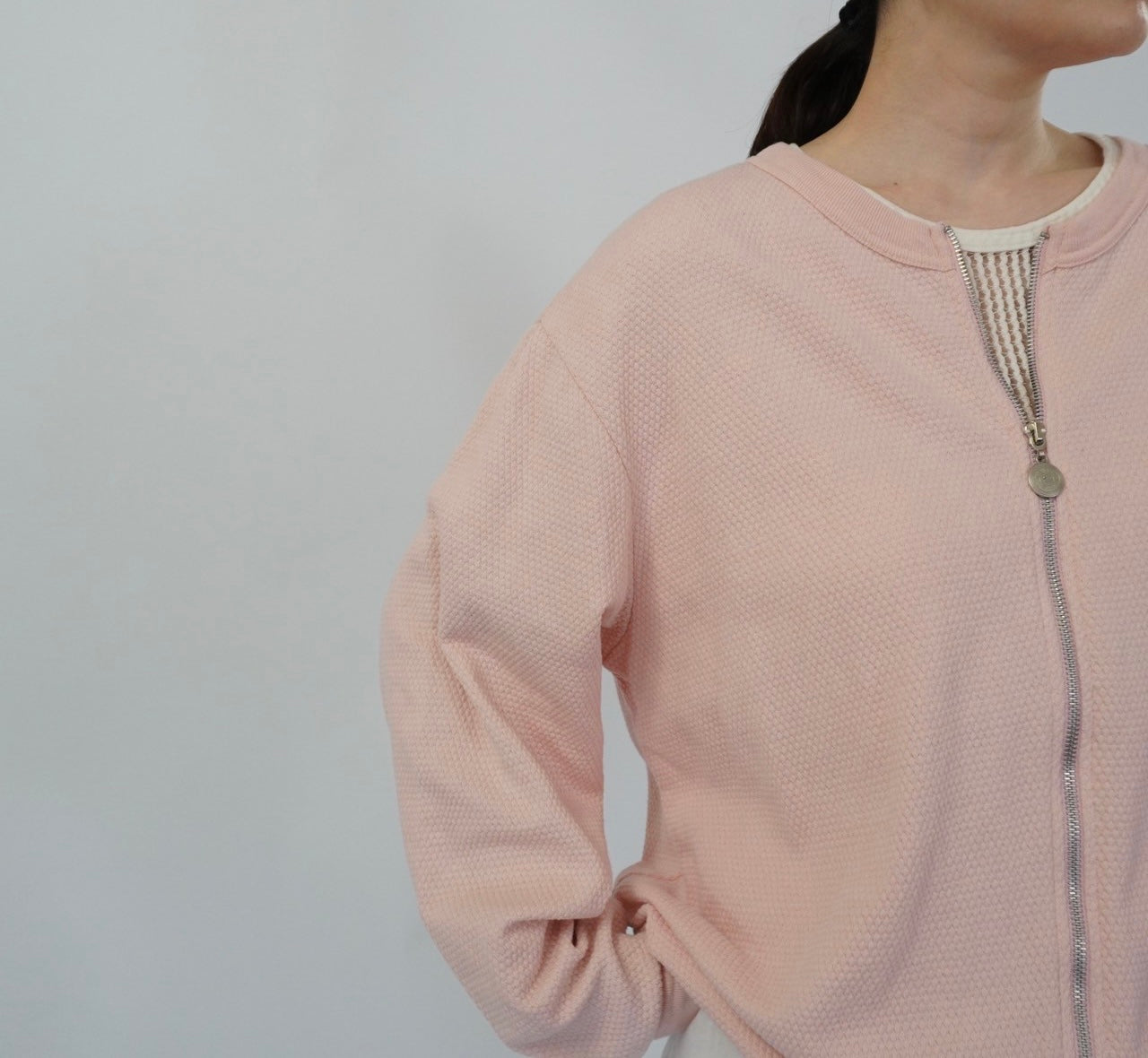 90s Zipped Sweater Made in USA