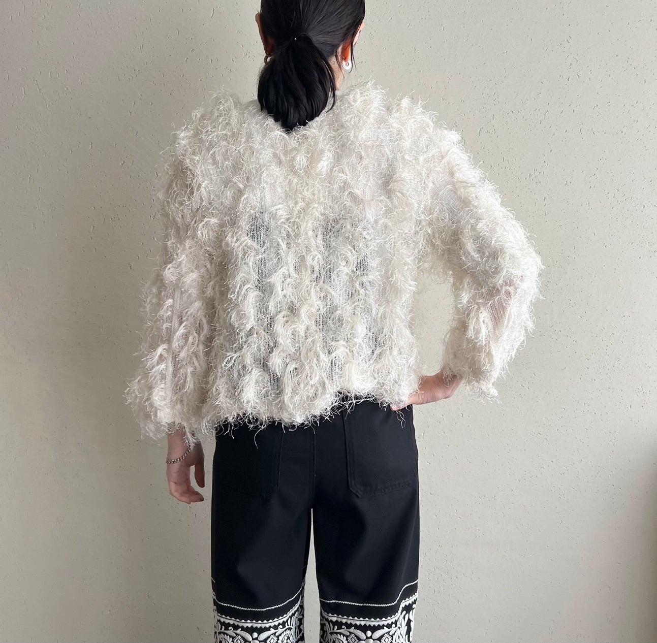 Shaggy Cardigan