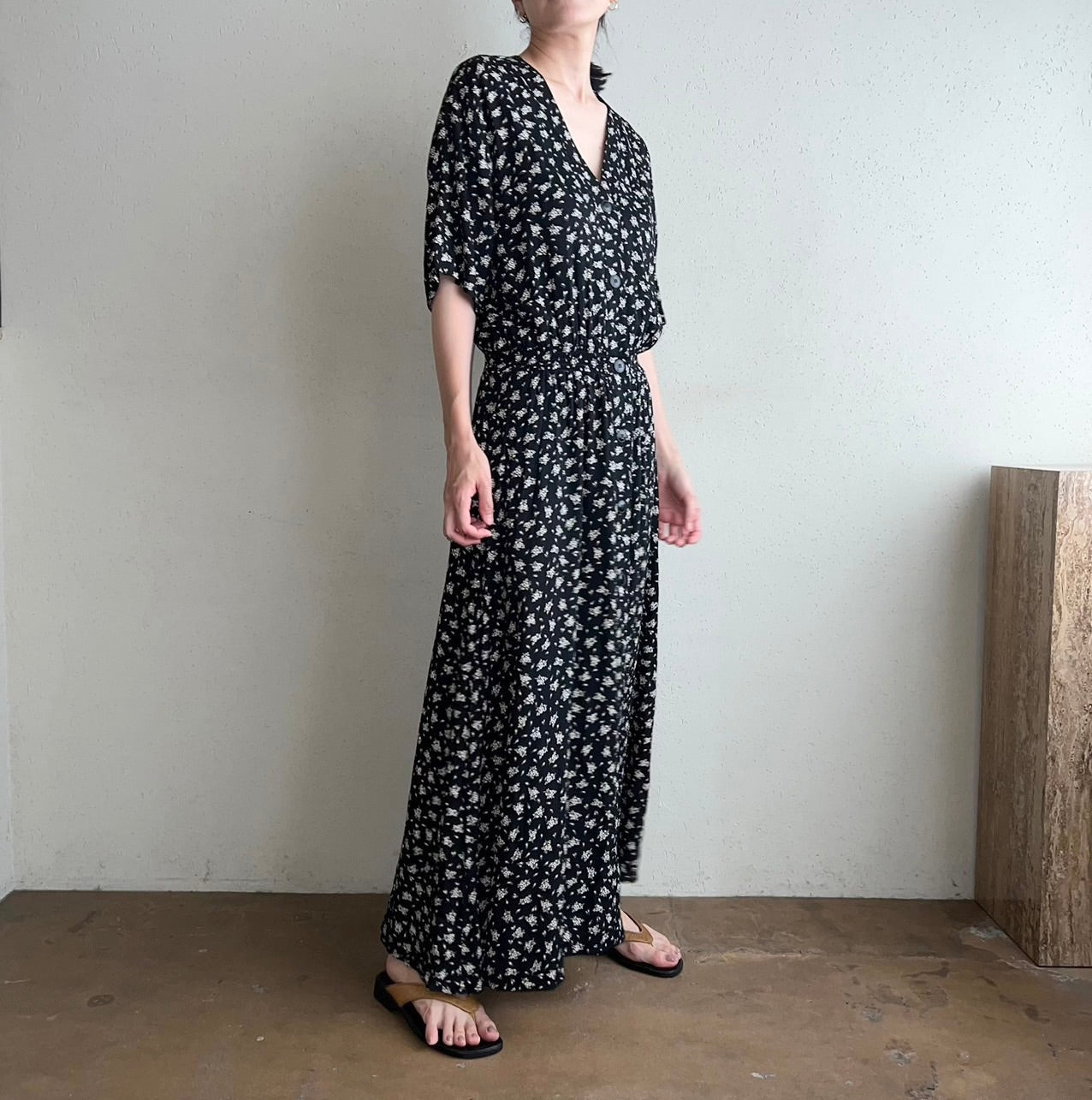 90s Printed Dress