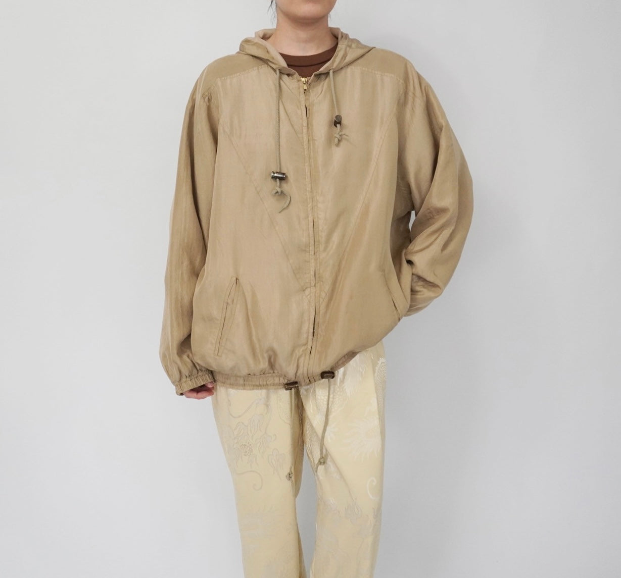 90s Silk Light Jacket
