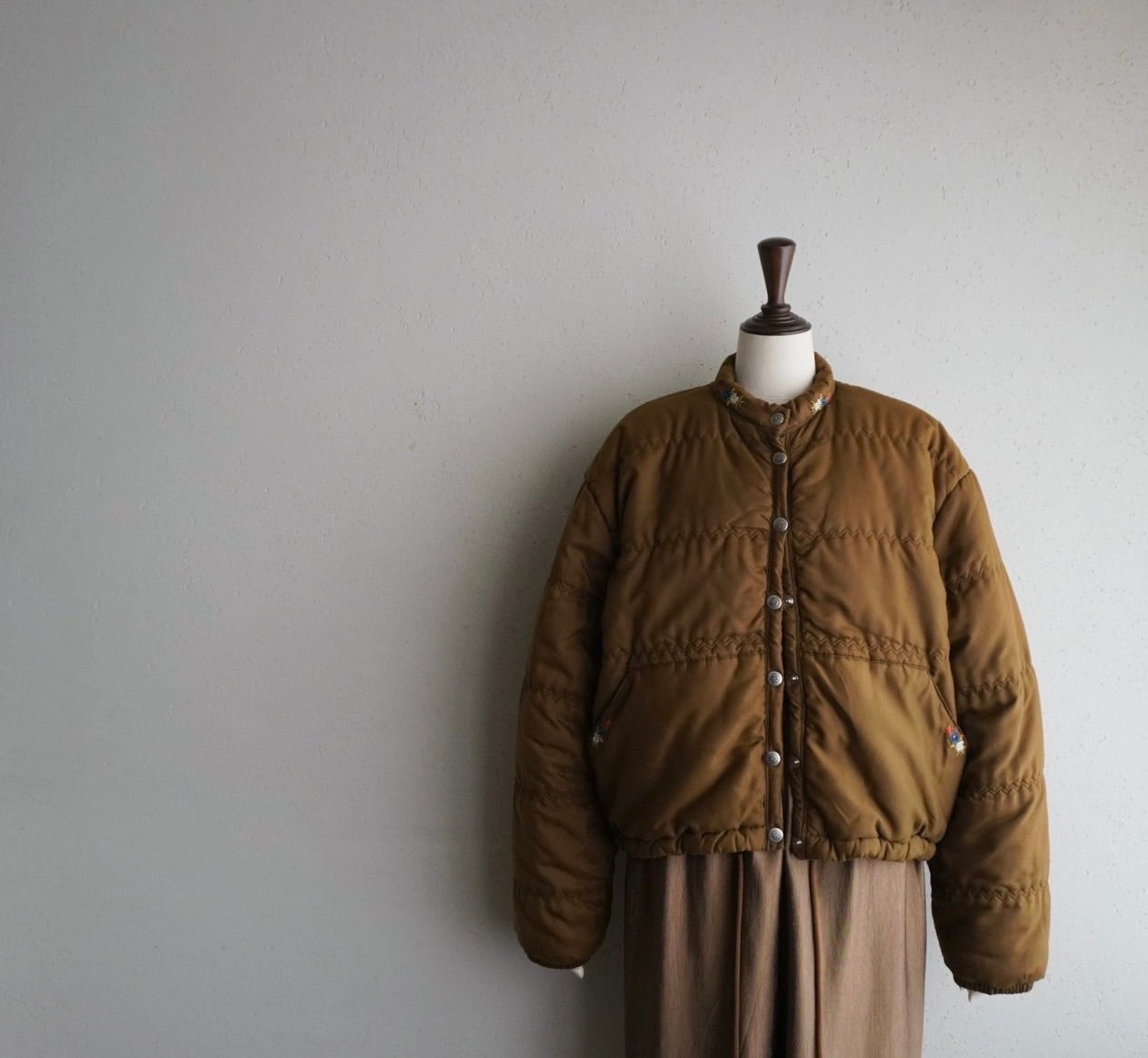 90s Embroidery Jacket Made in Italy