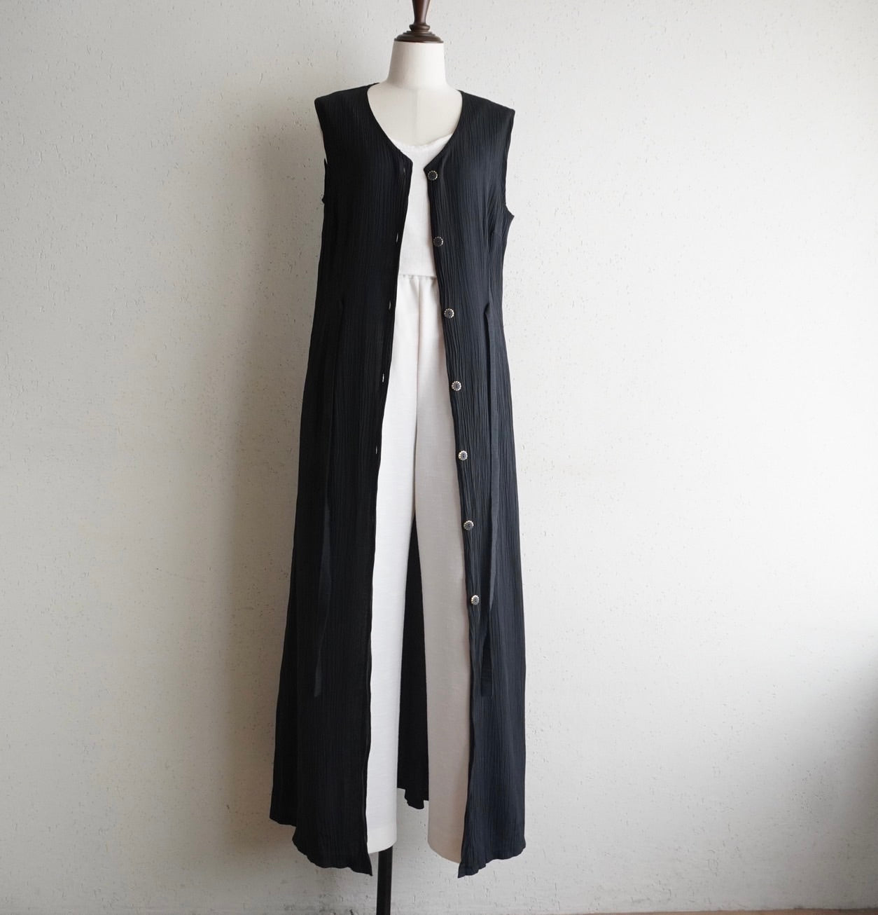 90s Sleeveless Maxi Dress Made in Italy
