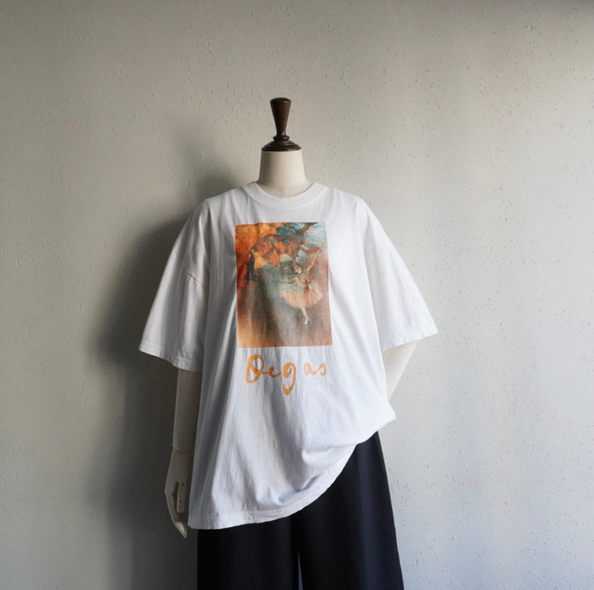 90s 00s "Edgar Degas " Printed T-shirt