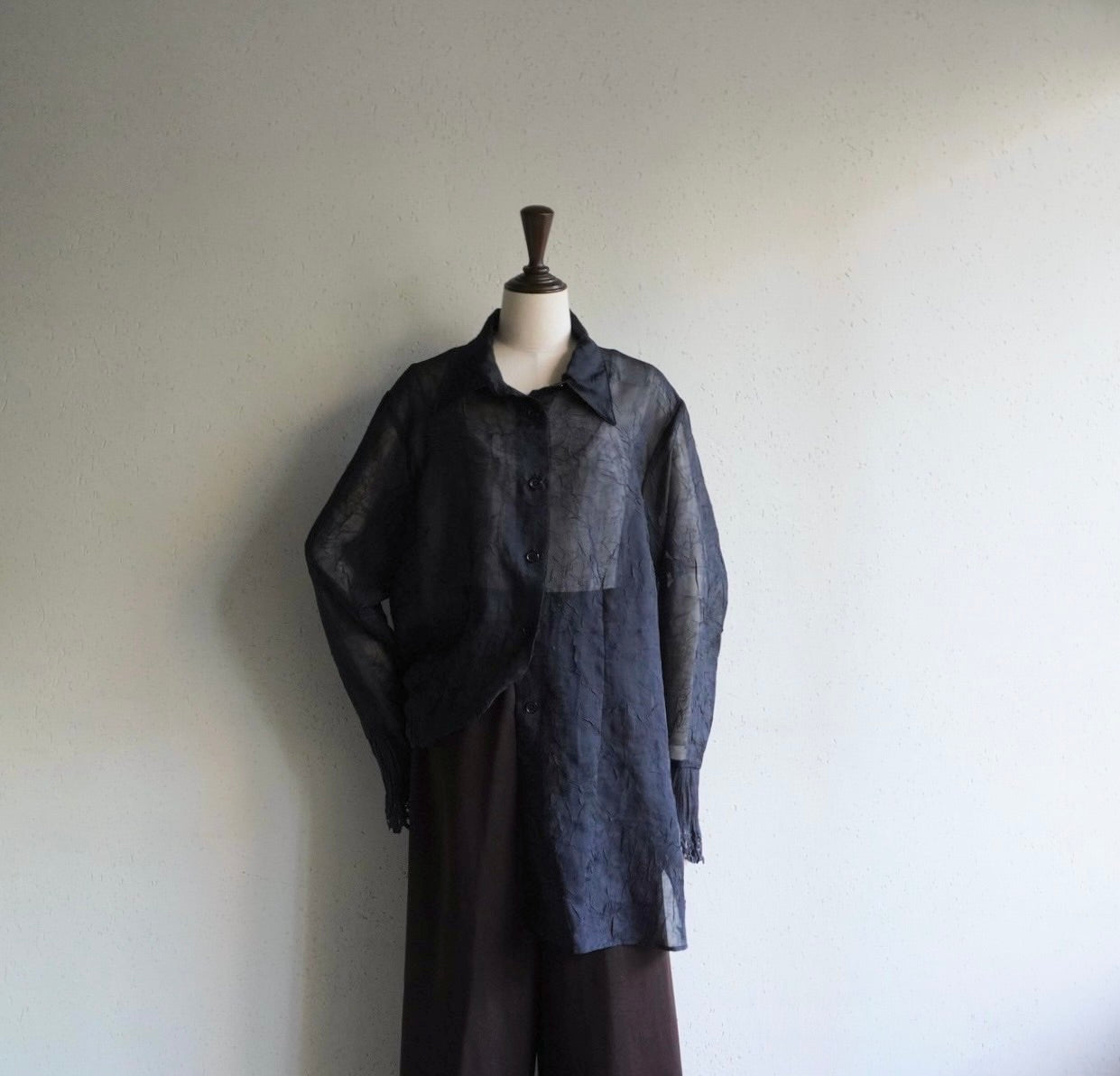 90s Sheer Shirt Made in USA