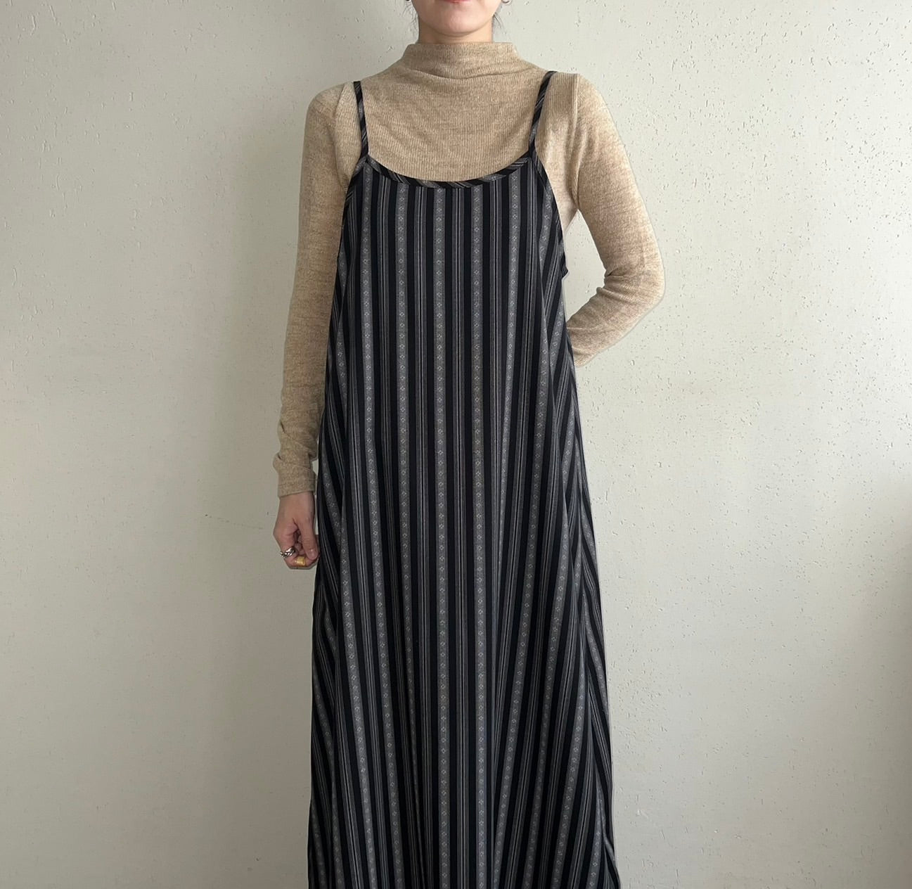 90s Striped Dress Made in USA