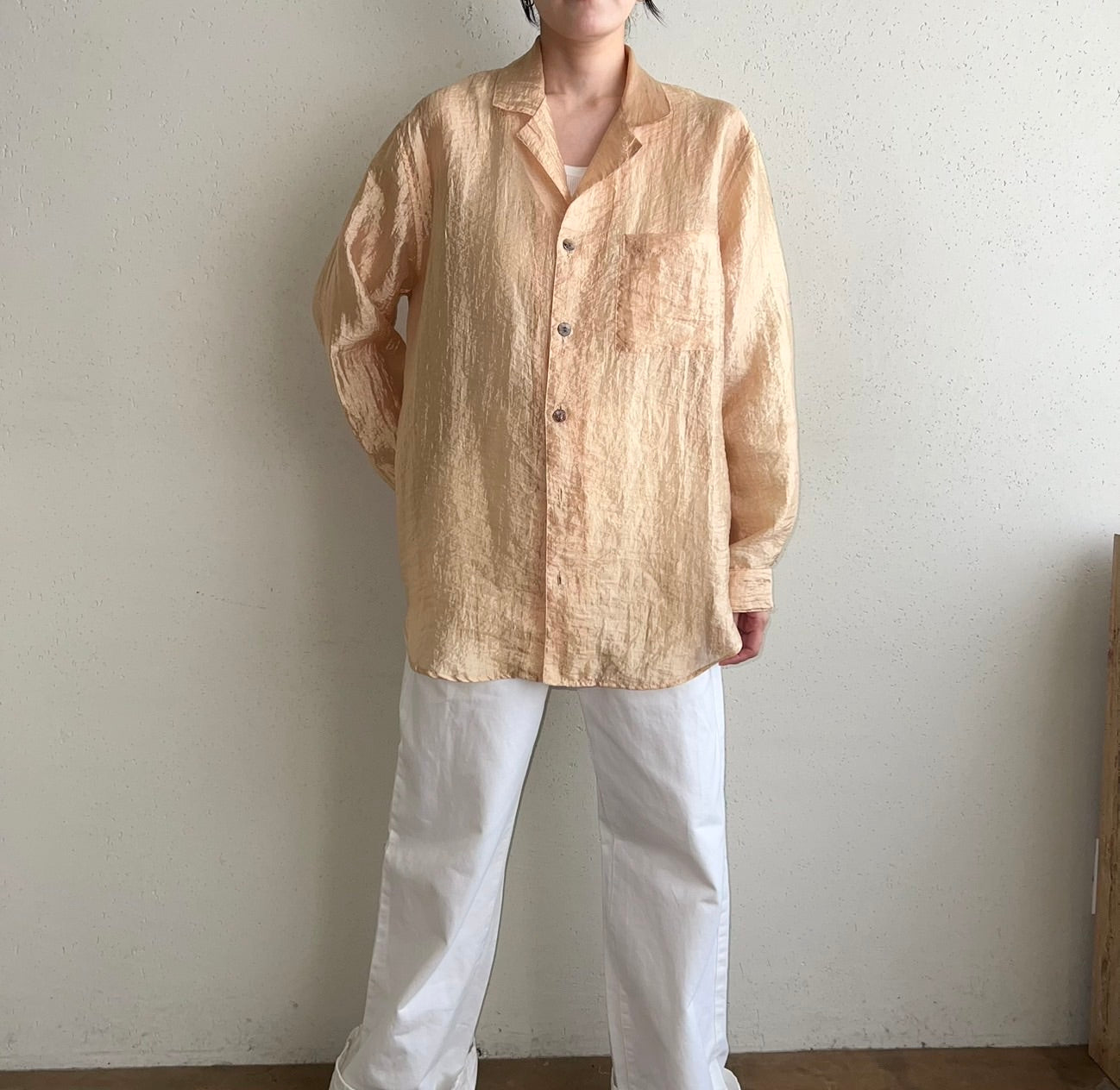 90s Shiny Shirt Made in USA