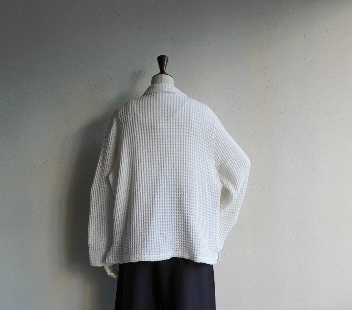 90s White Waffle Shirt