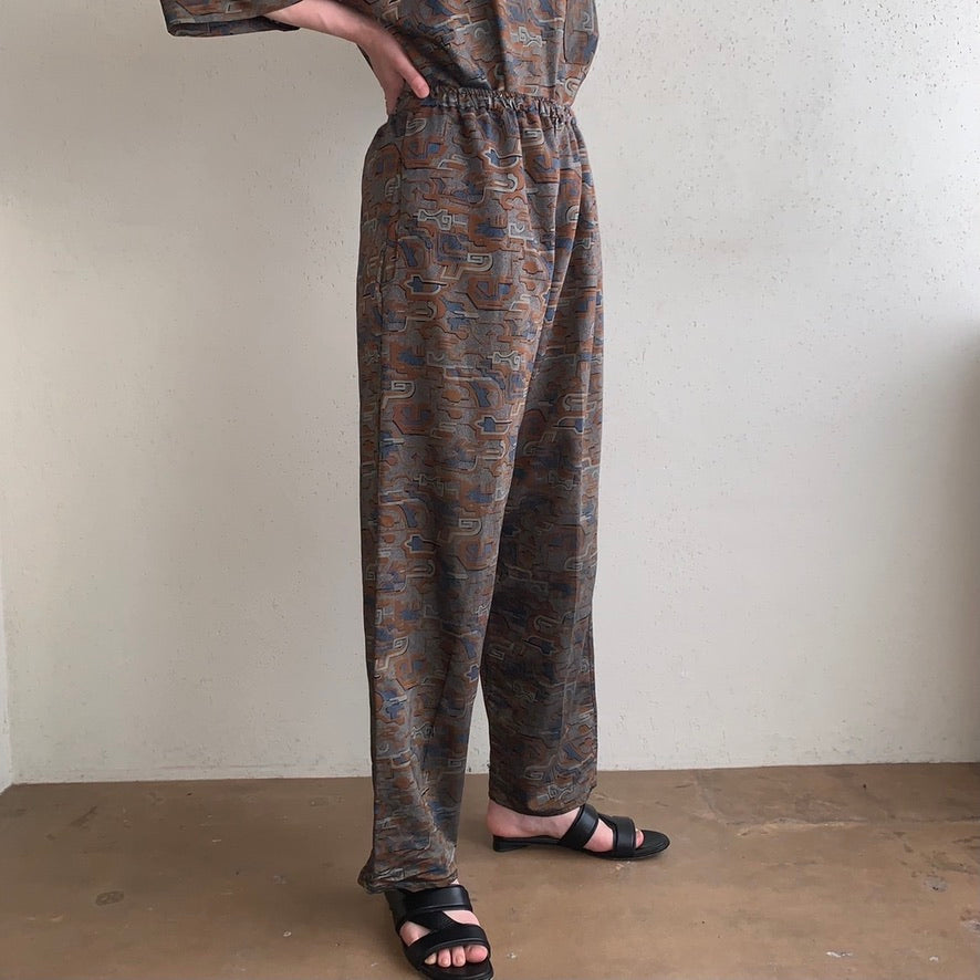 90s Printed Two-Piece