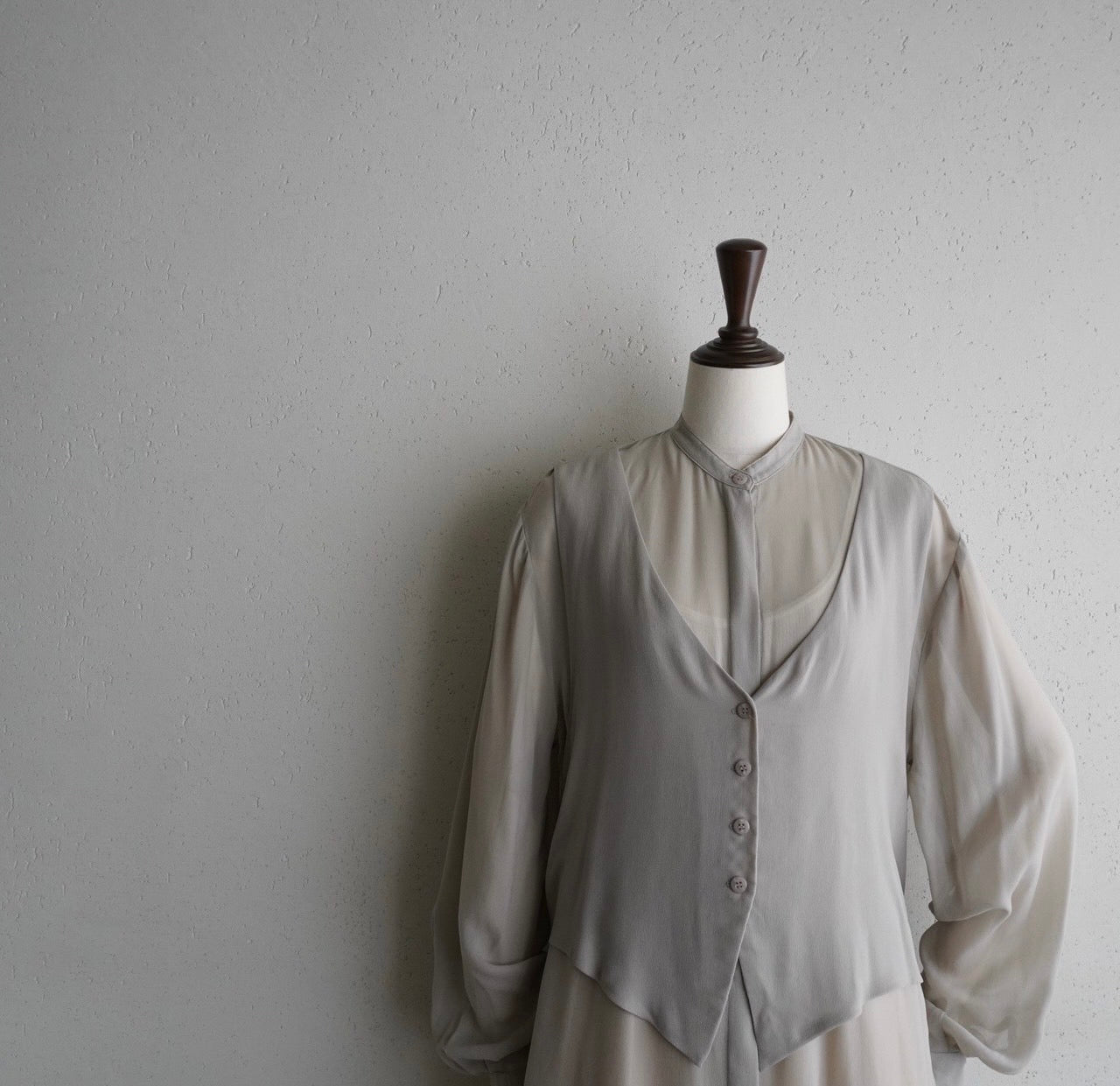 90s Design Sheer Blouse Made in USA
