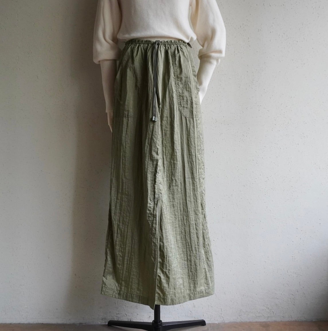 90s EURO Nylon Skirt