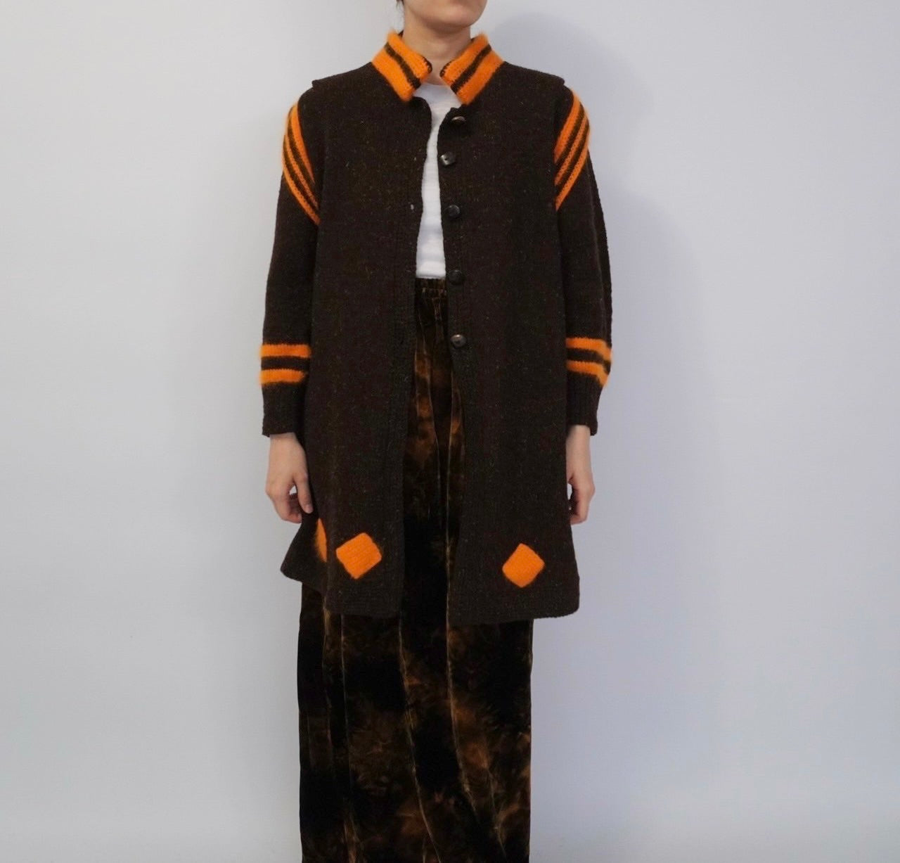 80s Design Knit Jacket