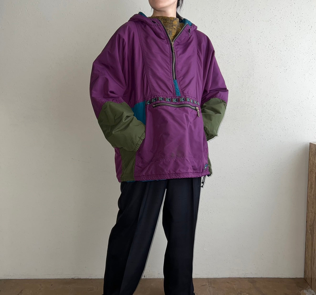 80s "L.L.Bean " Nylon Jacket Made in USA