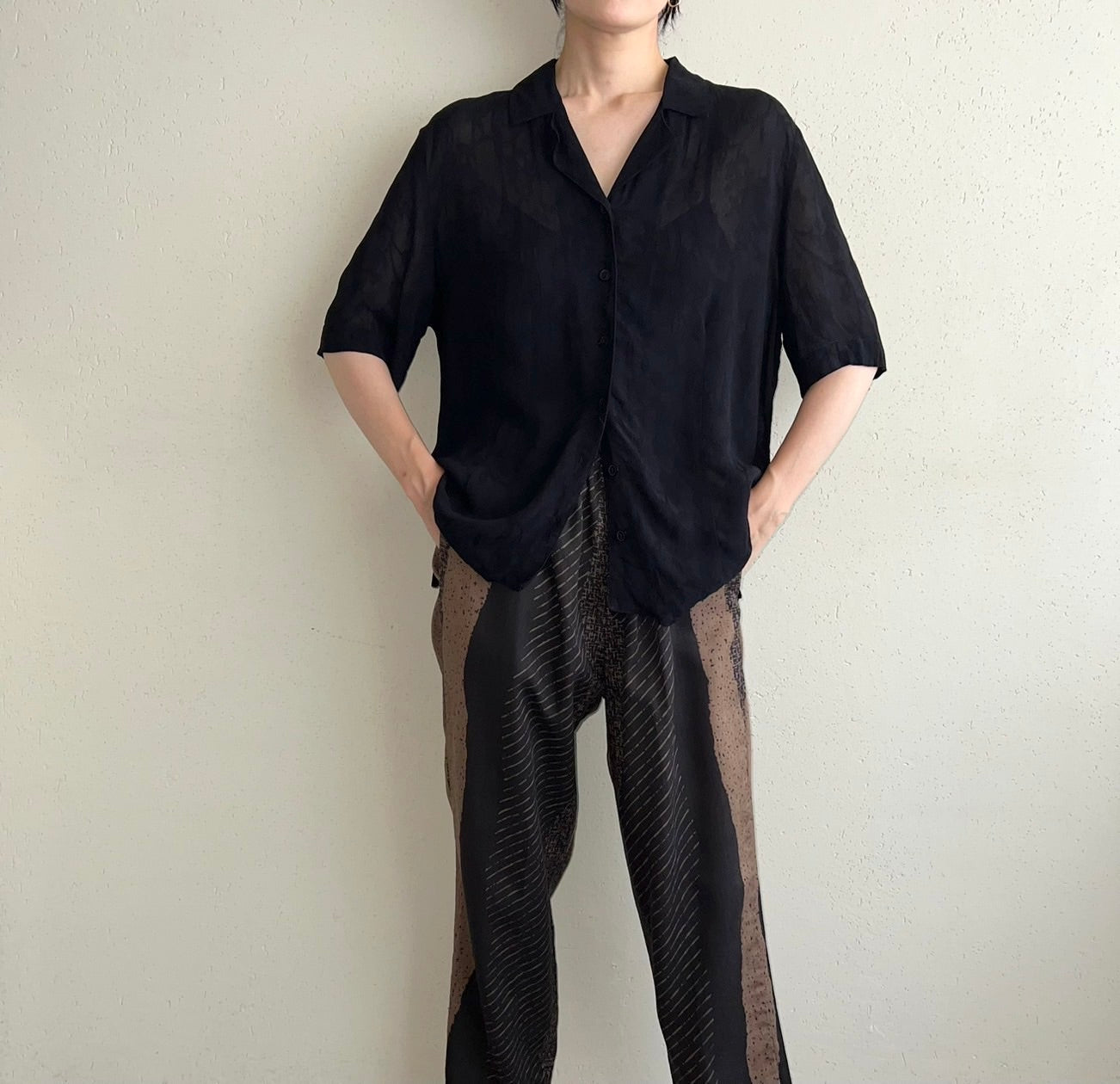 90s EURO Sheer Shirt