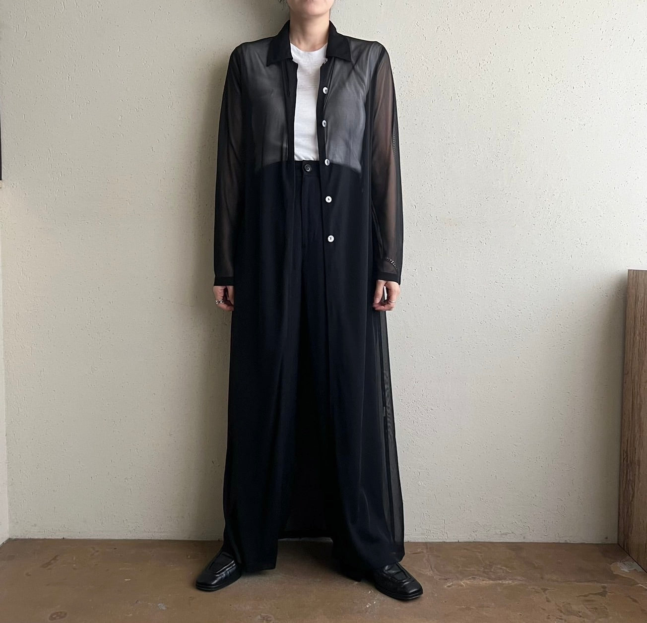 90s Sheer Long Dress