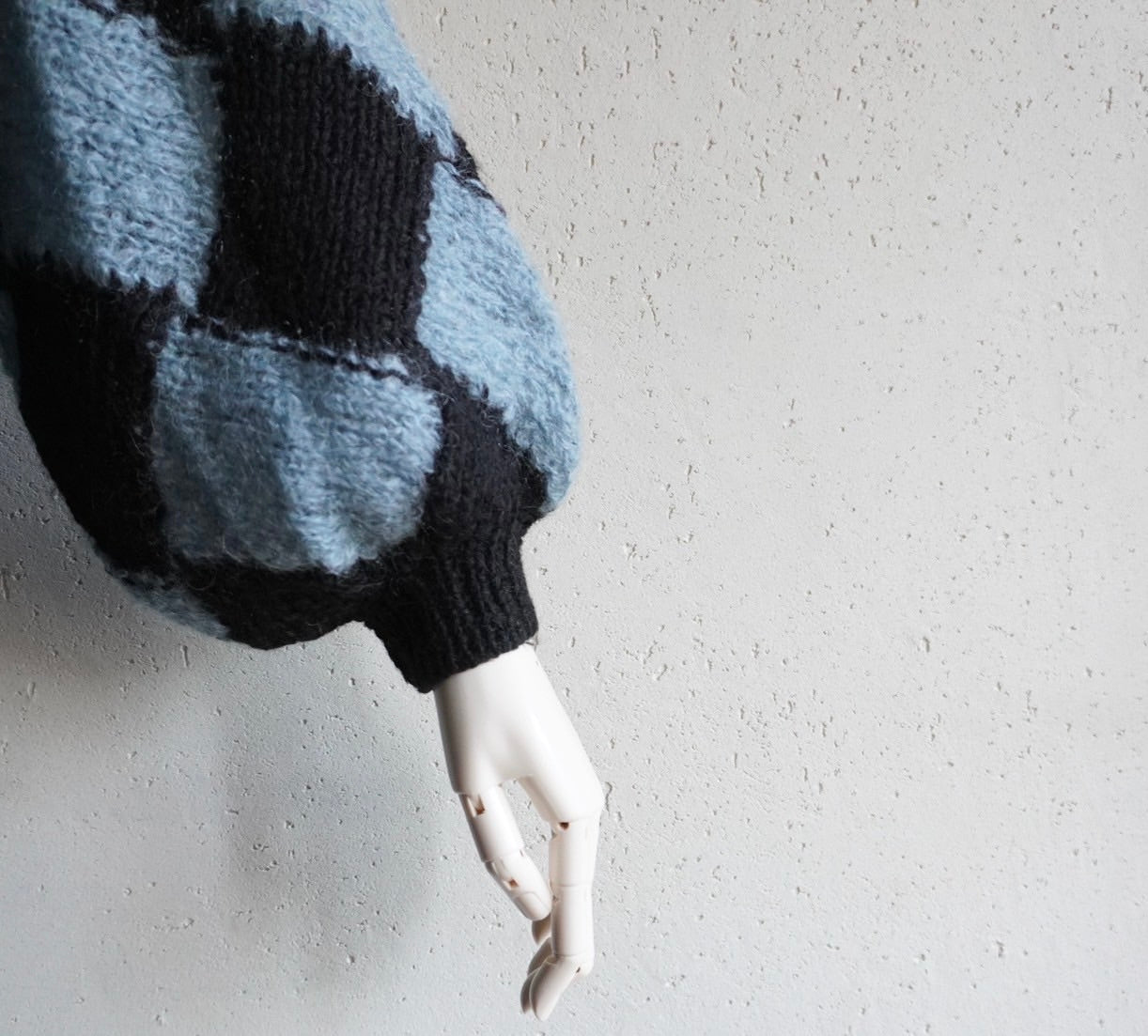 80s Pattern Knit Cardigan