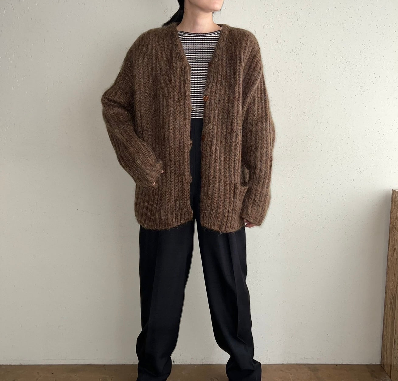 90s Mohair Knit Cardigan
