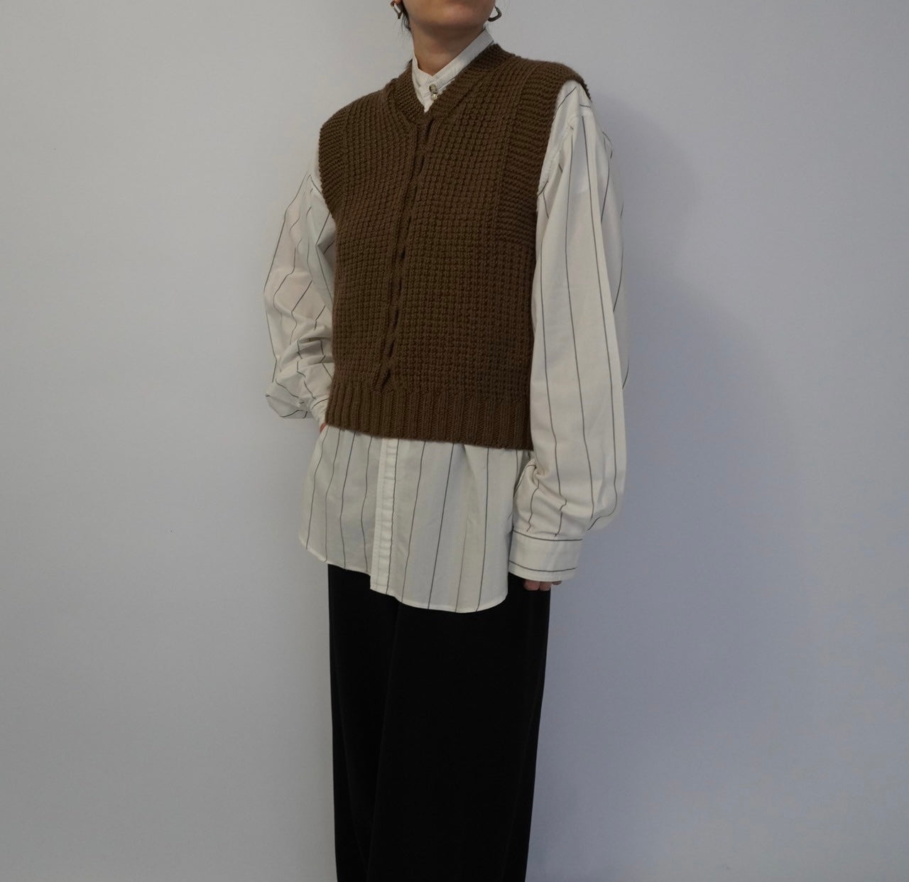 90s Design Knit Vest