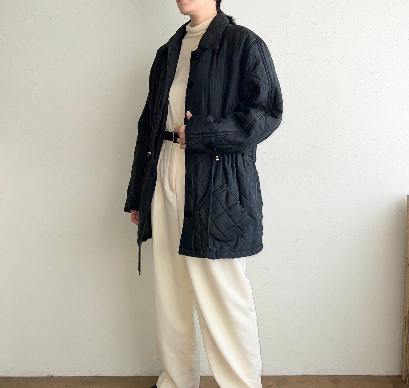 90s Silk Quilted Jacket