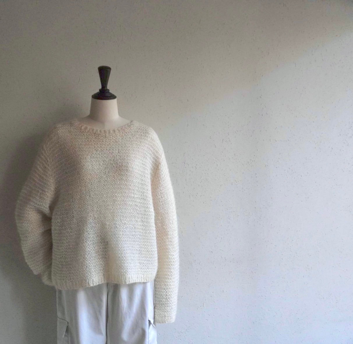 90s White Knit