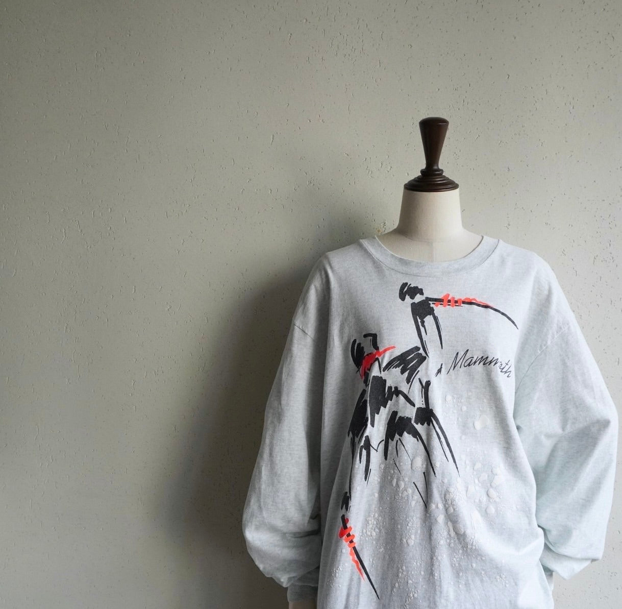 90s Printed Long Sleeves T-shirt Made in USA