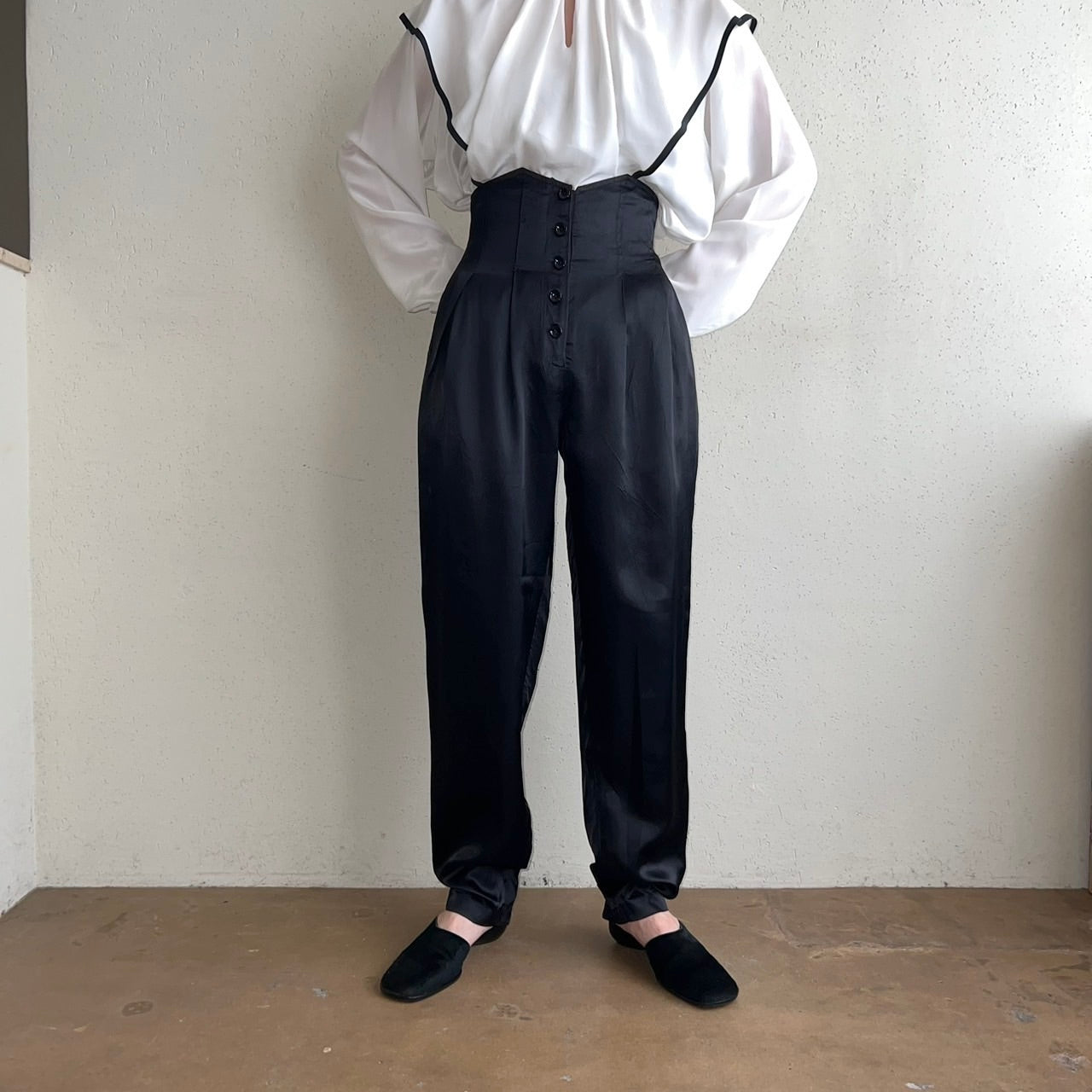 80s High Waisted Pants Made in USA