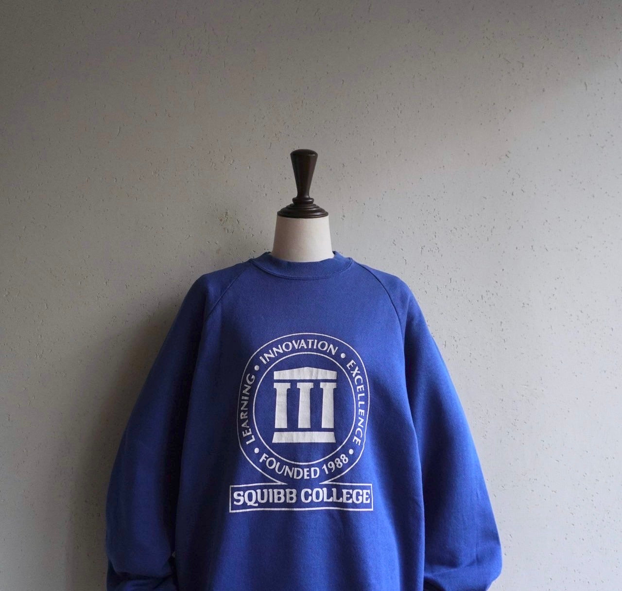 80s Printed Sweater Made in USA Dead Stock
