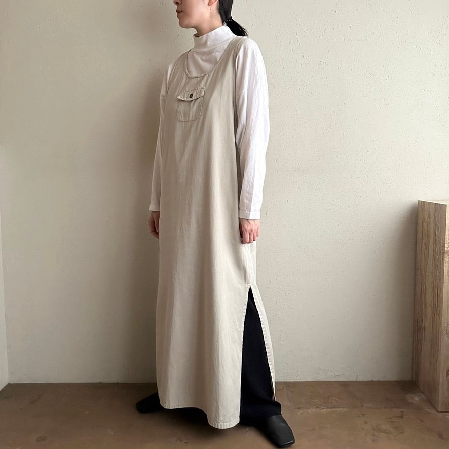 90s Ivory Sleeveless Dress