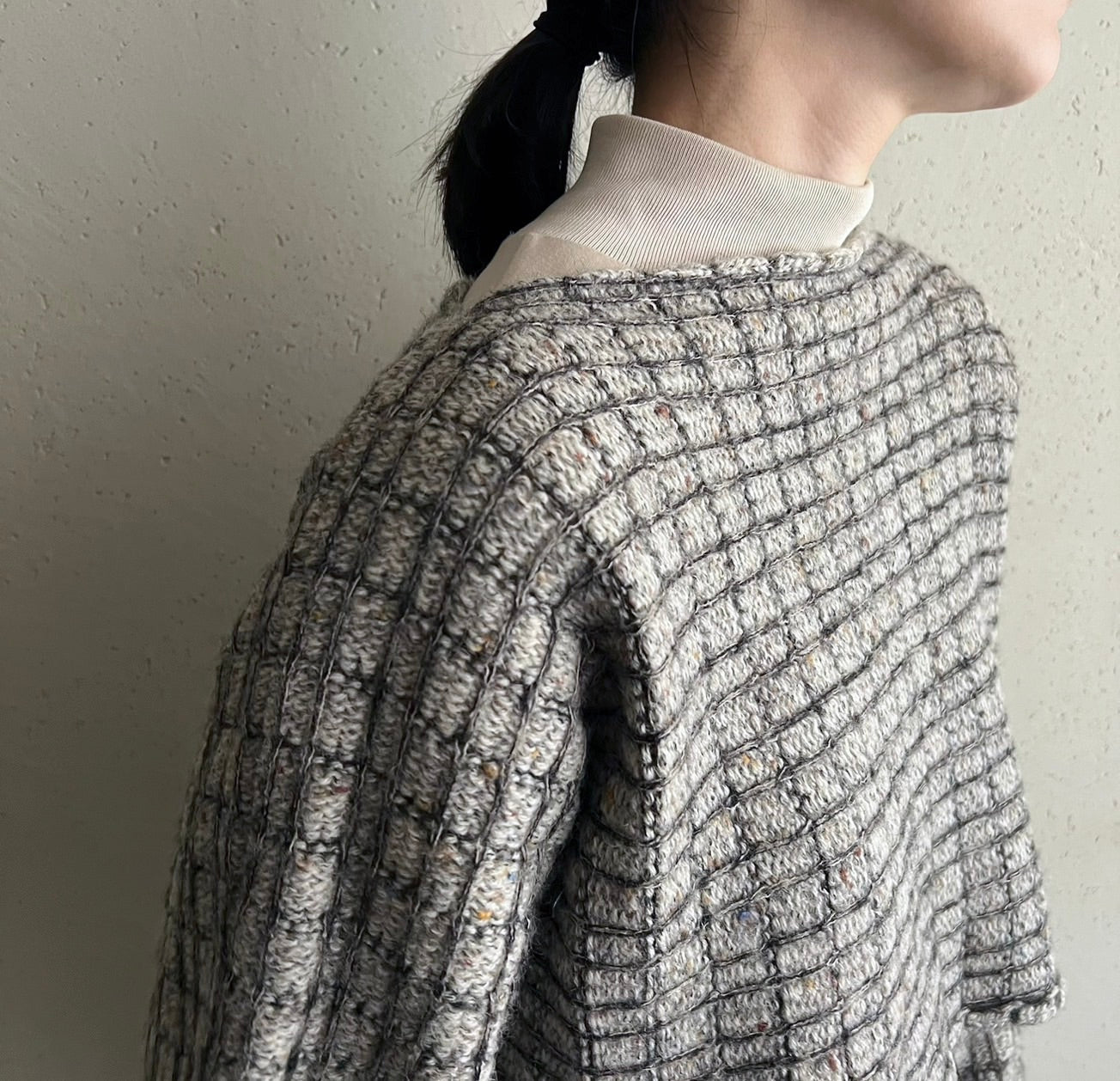 90s Cropped knit