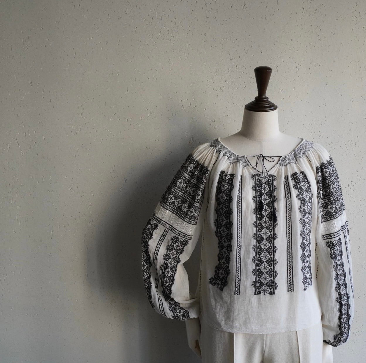 40s Romanian Embroidery Tunic