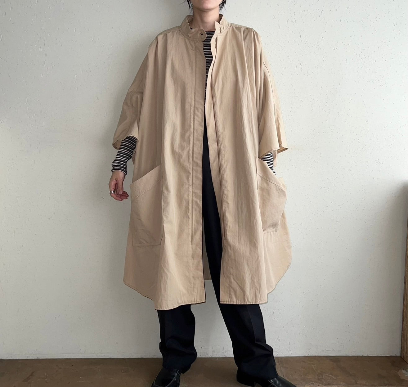 90s Poncho Made in USA