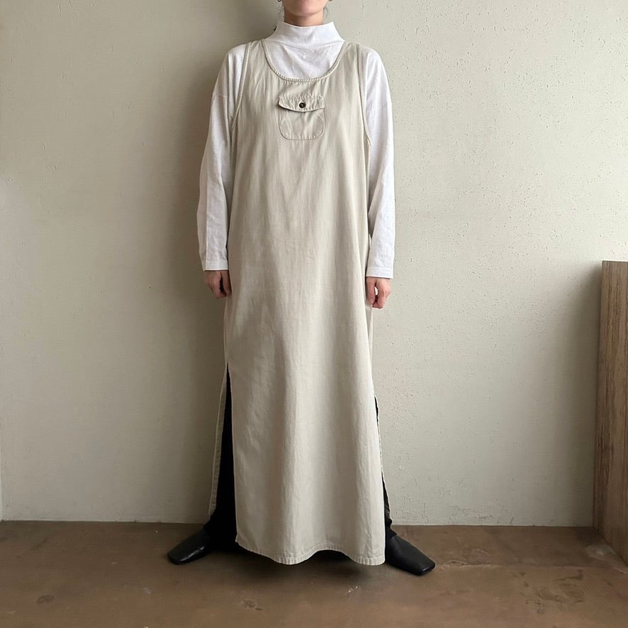 90s Ivory Sleeveless Dress