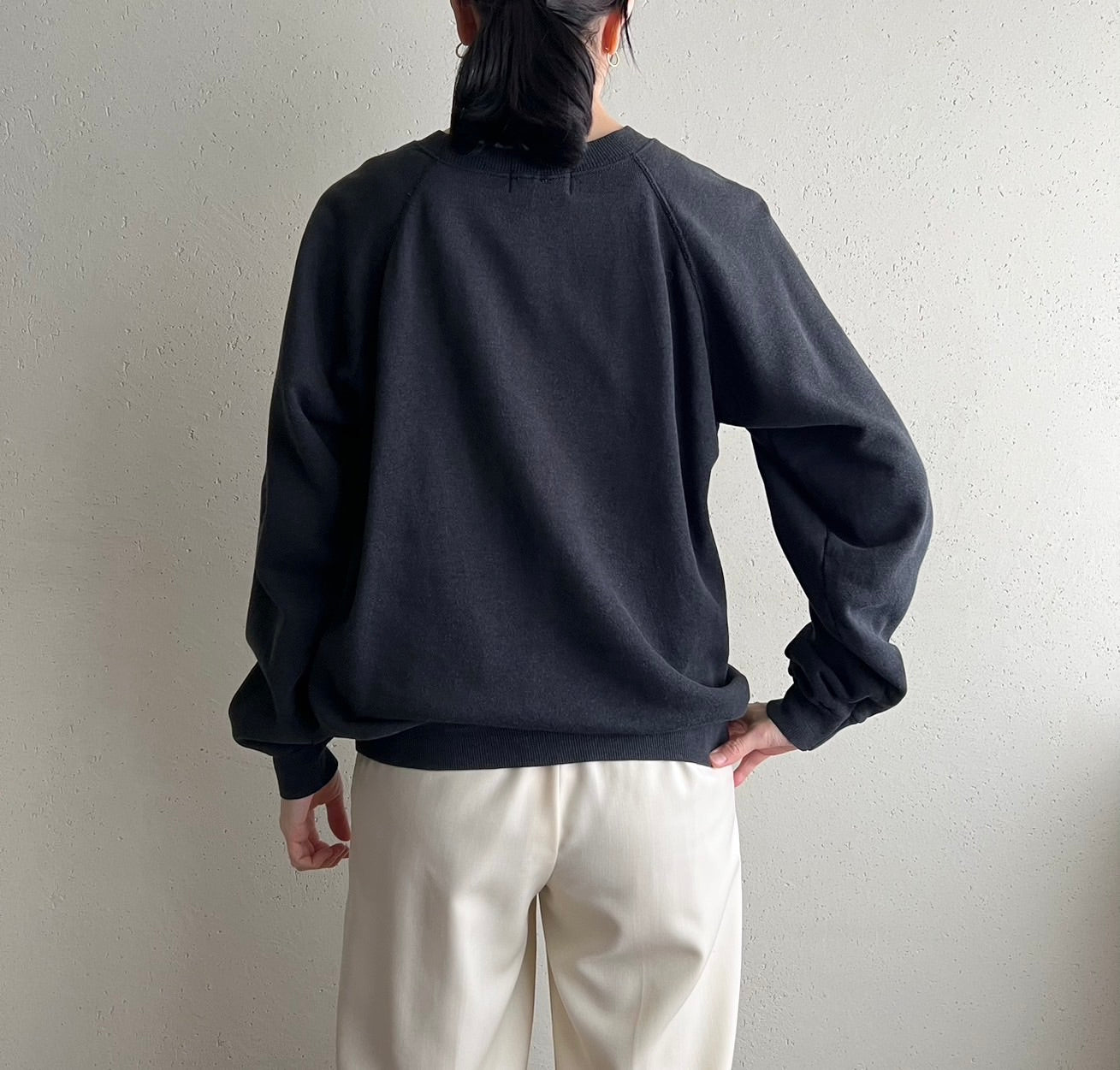 80s Printed Sweater Made in USA