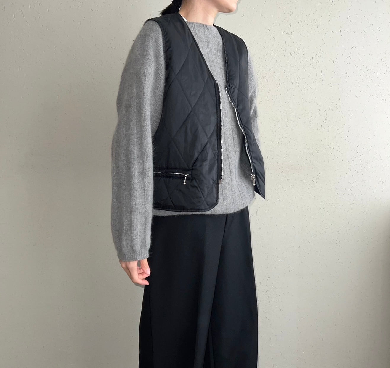 90s EURO Quilted Vest